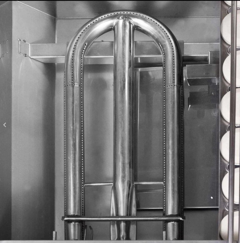 PGS T-Series Commercial - 39-Inch 3-Burner Freestanding Grill with Timer - Liquid Propane Gas - S36TLP + S36CART