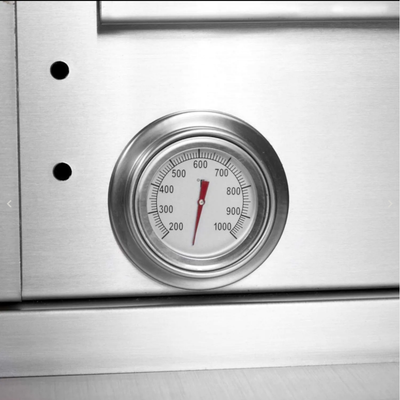 PGS T-Series Commercial - 39-Inch 3-Burner Freestanding Grill with Timer - Liquid Propane Gas - S36TLP + S36CART