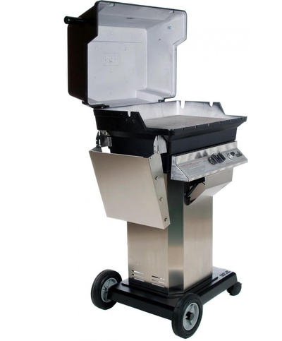 PGS A Series A30 - 30-Inch 2-Burner Stainless Steel Portable Pedestal Base Grill - Natural Gas - A30NG + ASPED + ANC