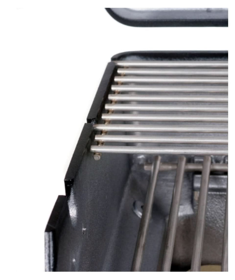 PGS A Series A40 - 2-Burner Stainless Steel Patio Base Grill - Liquid Propane Gas - A40LP + ASPED + ANB