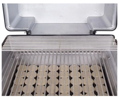 PGS A Series A40 - 2-Burner Stainless Steel Patio Base Grill - Liquid Propane Gas - A40LP + ASPED + ANB