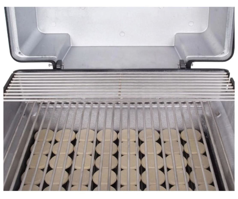 PGS A Series A40 - 2-Burner Black Portable Pedestal Base Grill - Liquid Propane Gas - A40LP + ABPED + ALC
