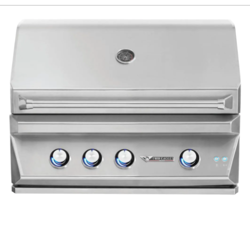 Twin Eagles - 36-Inch 3-Burner Built-In Grill - Liquid Propane Gas - TEBQ36RS-CL