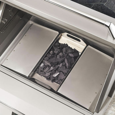 Twin Eagles Wi-Fi Controlled 36-Inch - Grill On Deluxe Cart - Pellet Grill And Smoker - TEPG36G + TEPGB36