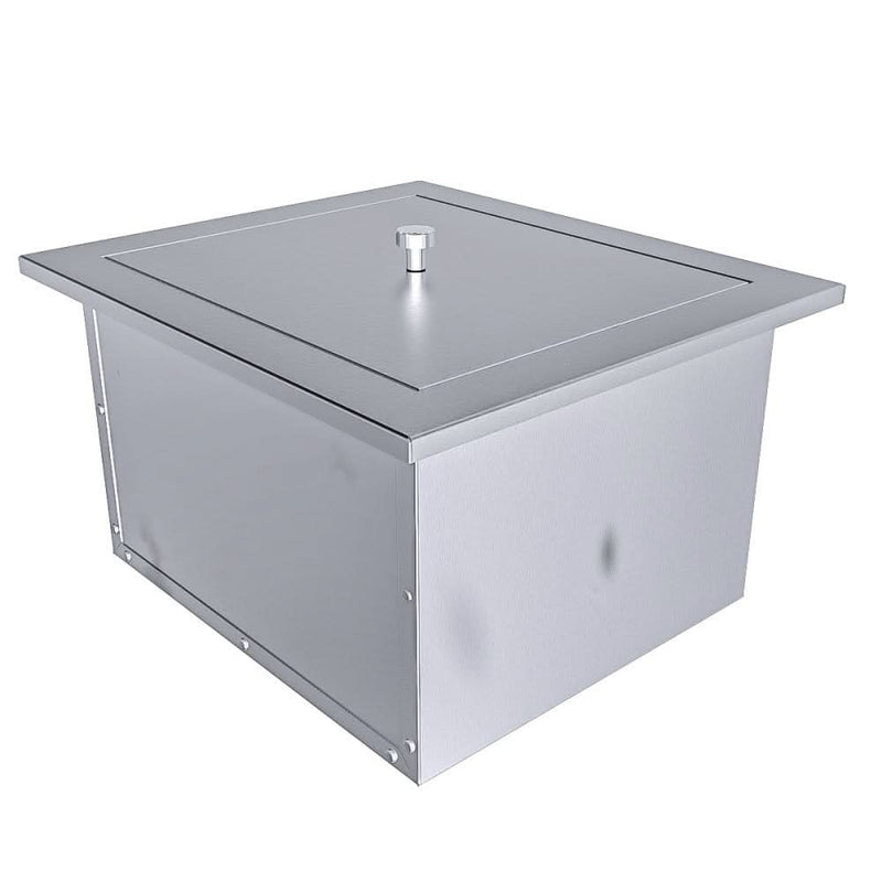 Sunstone 15 Inch Texan Series Over Under Insulated Ice Chest with Chest Cover - TEX-15IC