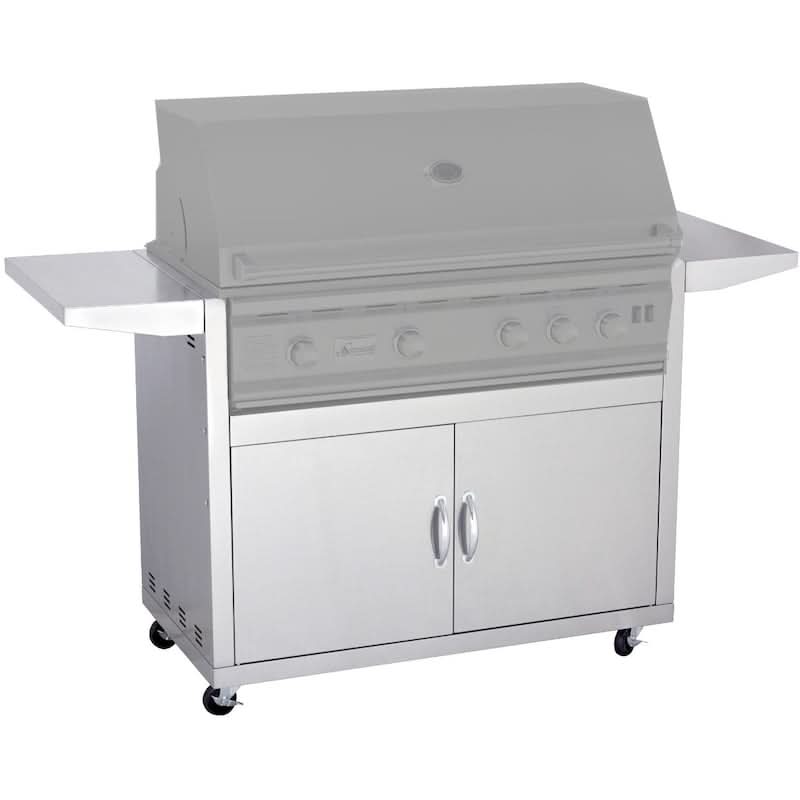 Summerset TRL - 38-Inch 4-Burner Freestanding Grill with Rotisserie - Liquid Propane Gas - TRL38-LP + CART-TRL38