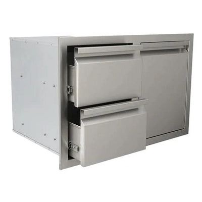 RCS Double Drawer/Liquid Propane Gas Tank Drawer Combo - VDCL1