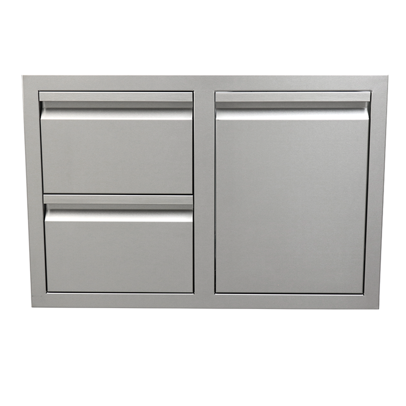 RCS Double Drawer/Liquid Propane Gas Tank Drawer Combo - VDCL1