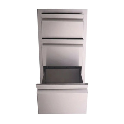 RCS Valiant Stainless Triple Drawer Fully Enclosed - VTD3