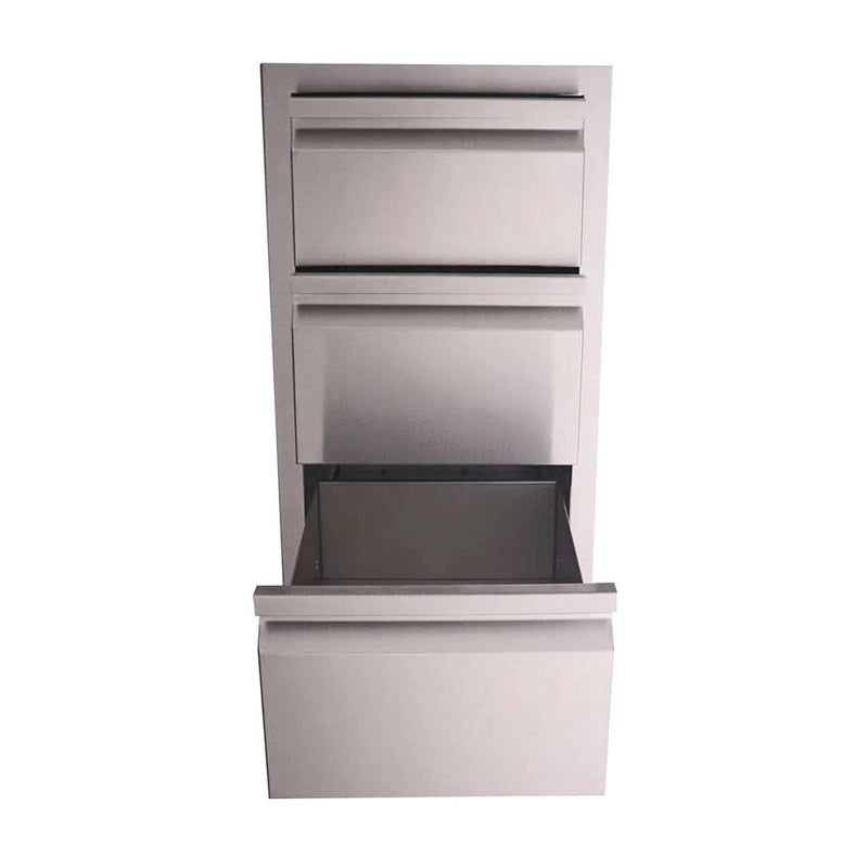 RCS Valiant Stainless Triple Drawer Fully Enclosed - VTD3