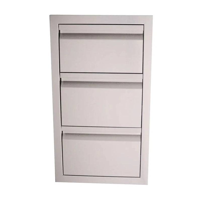RCS Valiant Stainless Triple Drawer Fully Enclosed - VTD3