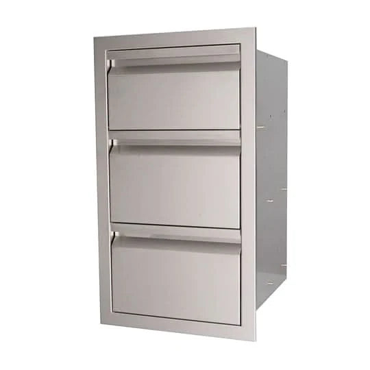 RCS Valiant Stainless Paper Towel Holder/2 Drawer Combo - VTHC1