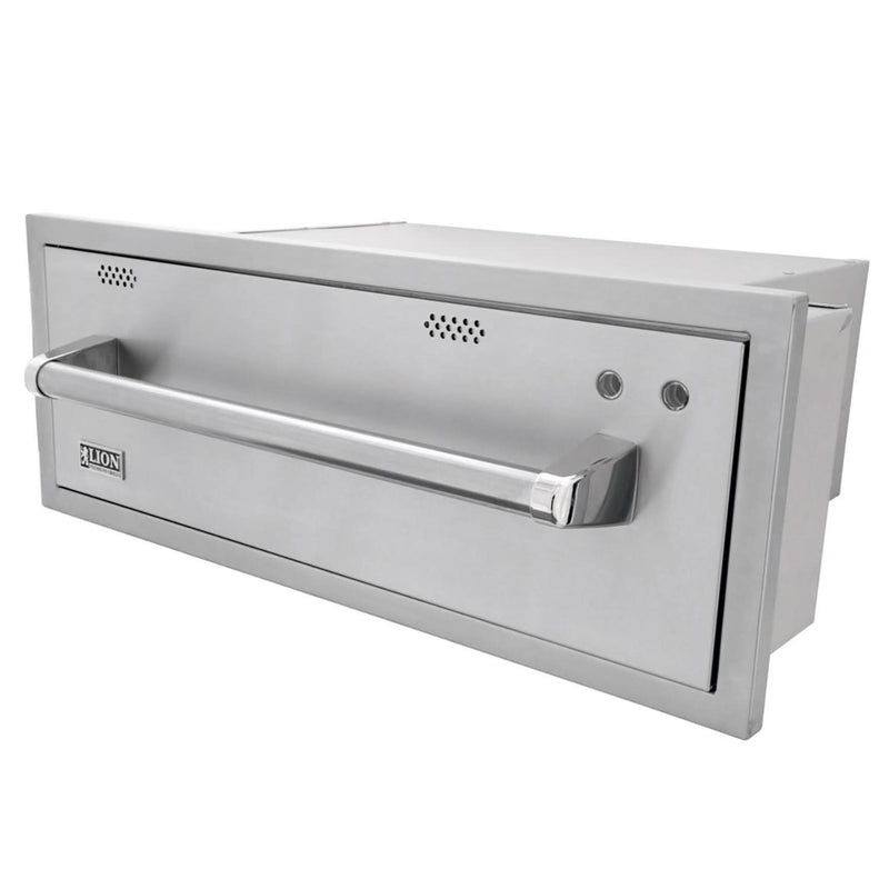 Lion Built In 120V Electric Stainless Steel Warming Drawer - WD256103
