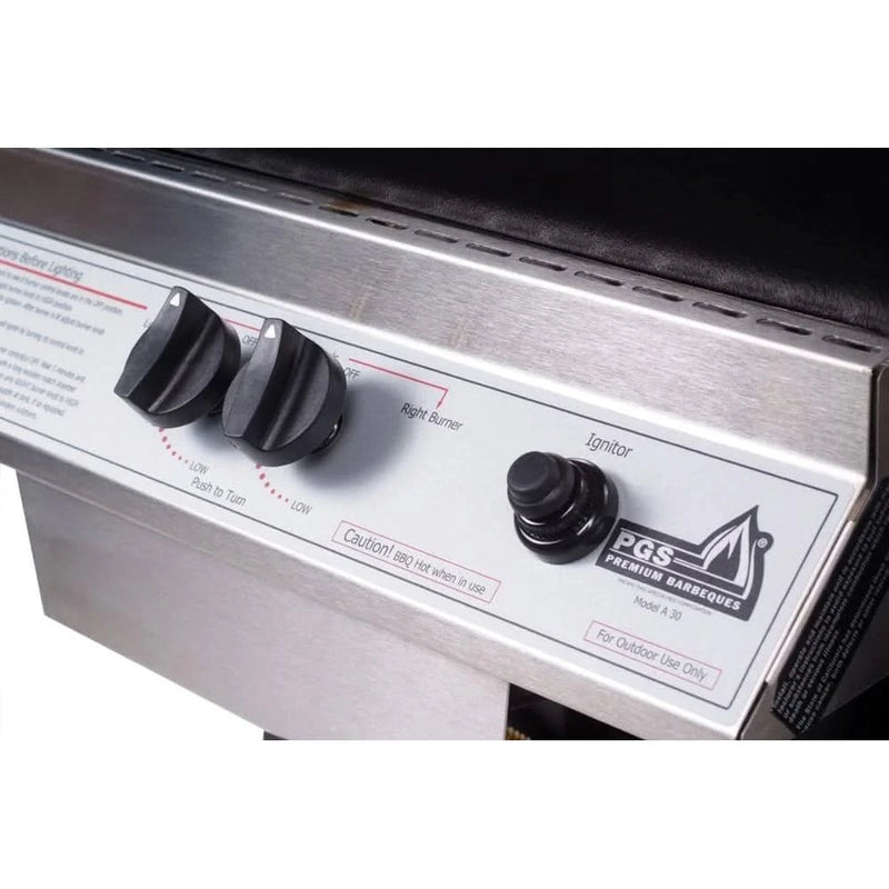 PGS A Series A40 - 2-Burner In-Ground Post Grill - Liquid Propane Gas - A40LP + APP